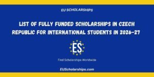 Fully Funded Scholarships in Slovenia