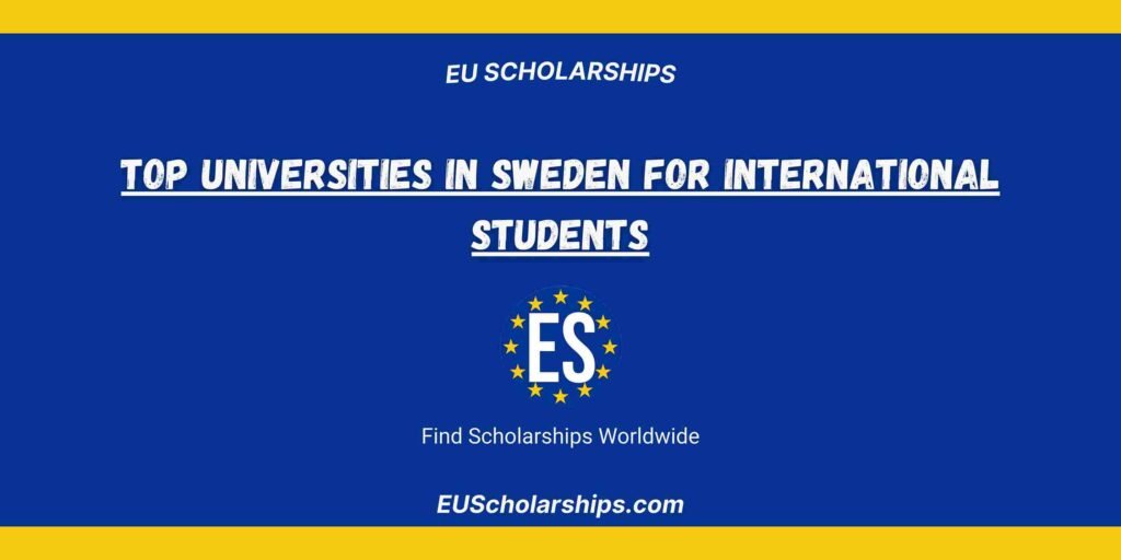 Top Universities in Sweden for International Students