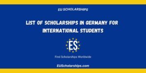 Fully Funded Scholarships in Germany