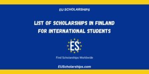 Fully Funded Scholarships in Finland