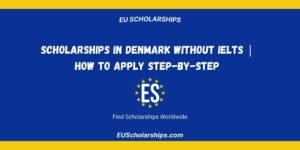 Scholarships in Denmark Without IELTS