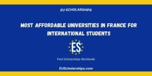 Most Affordable Universities in France