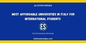 Most Affordable Universities in Italy