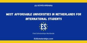 Most Affordable Universities in Netherlands