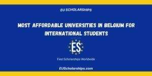 Most Affordable Universities in Belgium