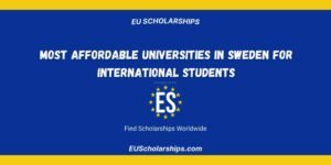 Most Affordable Universities in Sweden