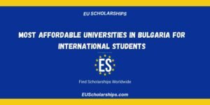 Most Affordable Universities in Bulgaria