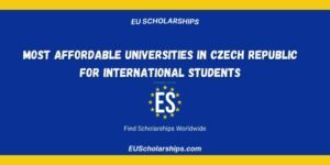 Most Affordable Universities in Czech Republic
