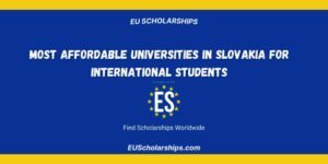 Most Affordable Universities in Slovakia