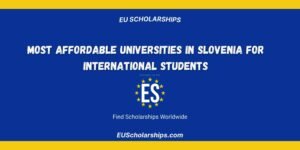 Most Affordable Universities in Slovenia