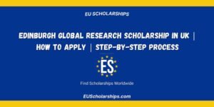 Edinburgh Global Research Scholarship