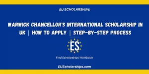 Warwick Chancellor’s Scholarship