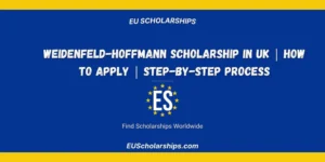 Weidenfeld-Hoffmann Scholarship Oxford