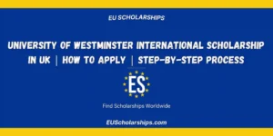 Westminster International Scholarship