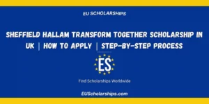 Sheffield Hallam Scholarship