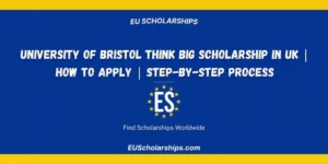 Bristol Think Big Scholarship