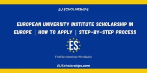 European University Institute Scholarship