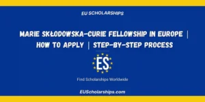 Marie Curie Fellowship in Europe