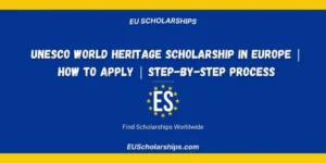 UNESCO Scholarship