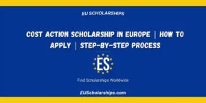 COST Action Scholarship