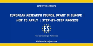 European Research Council Grant