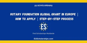 Rotary Foundation Global Grant