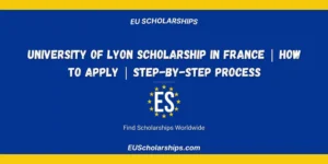 University of Lyon Scholarship
