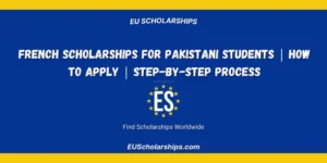 French scholarships for Pakistani students