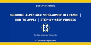Grenoble Alpes Idex Scholarship