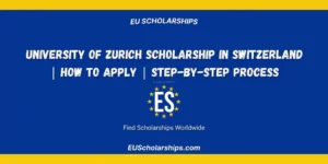 University of Zurich Scholarship