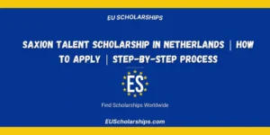 Saxion Talent Scholarship