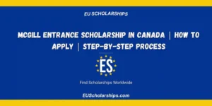 McGill Entrance Scholarship