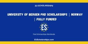 University of Bergen PhD Scholarships