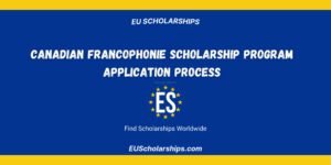 Canadian Francophonie Scholarship