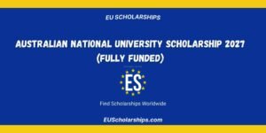 Australian National University Scholarship