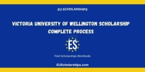 Victoria University of Wellington Scholarship
