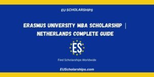 Erasmus University MBA Scholarship