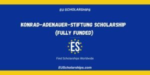 Konrad-Adenauer-Stiftung Scholarship
