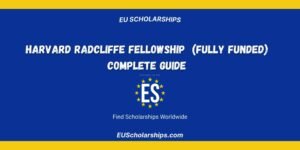 Harvard Radcliffe Fellowship