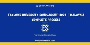 Taylor's University Scholarship