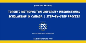 TMU International Scholarship