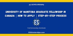 Manitoba Graduate Fellowship